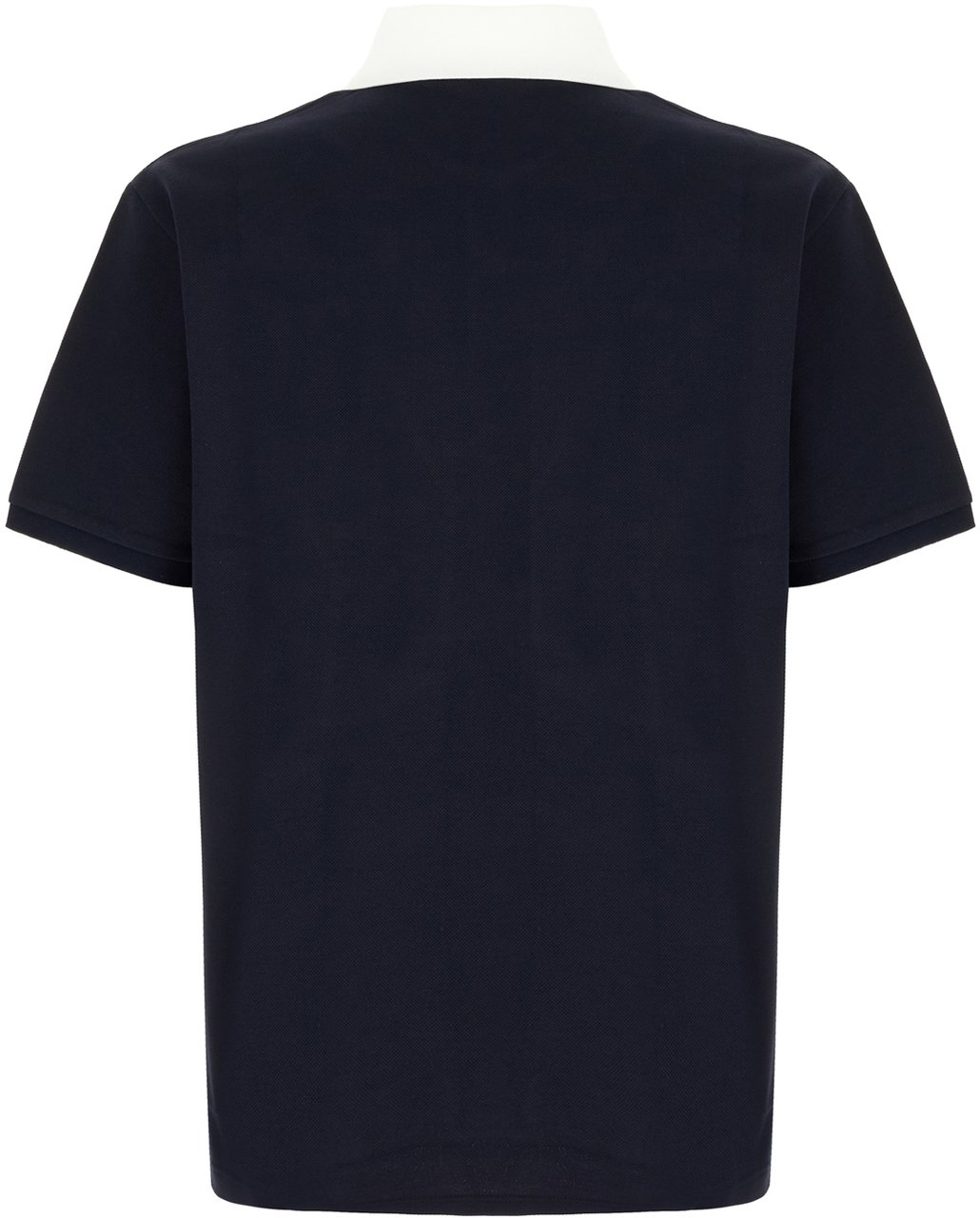 Gucci Gucci Navy blue stretch cotton polo shirt Blauw