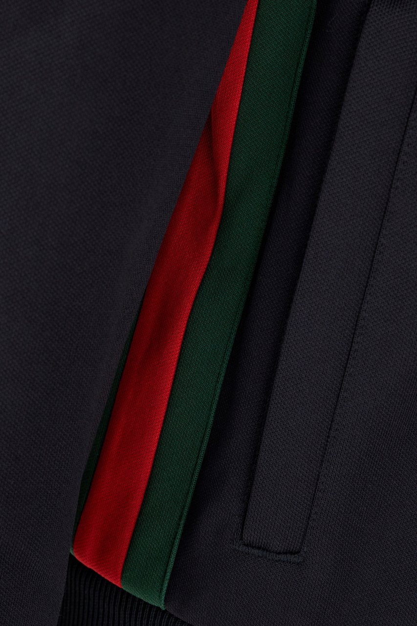 Gucci Gucci Midnight blue polyester blend sweatshirt Blauw