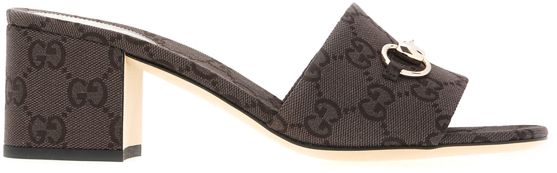 Gucci Gucci GG fabric sandals Divers