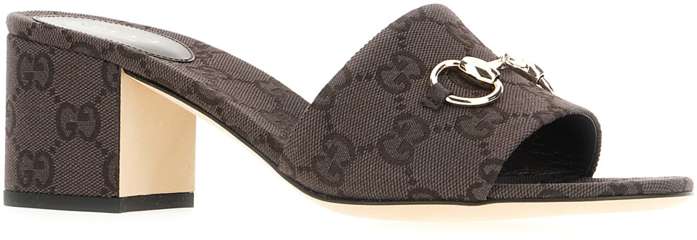 Gucci Gucci GG fabric sandals Divers