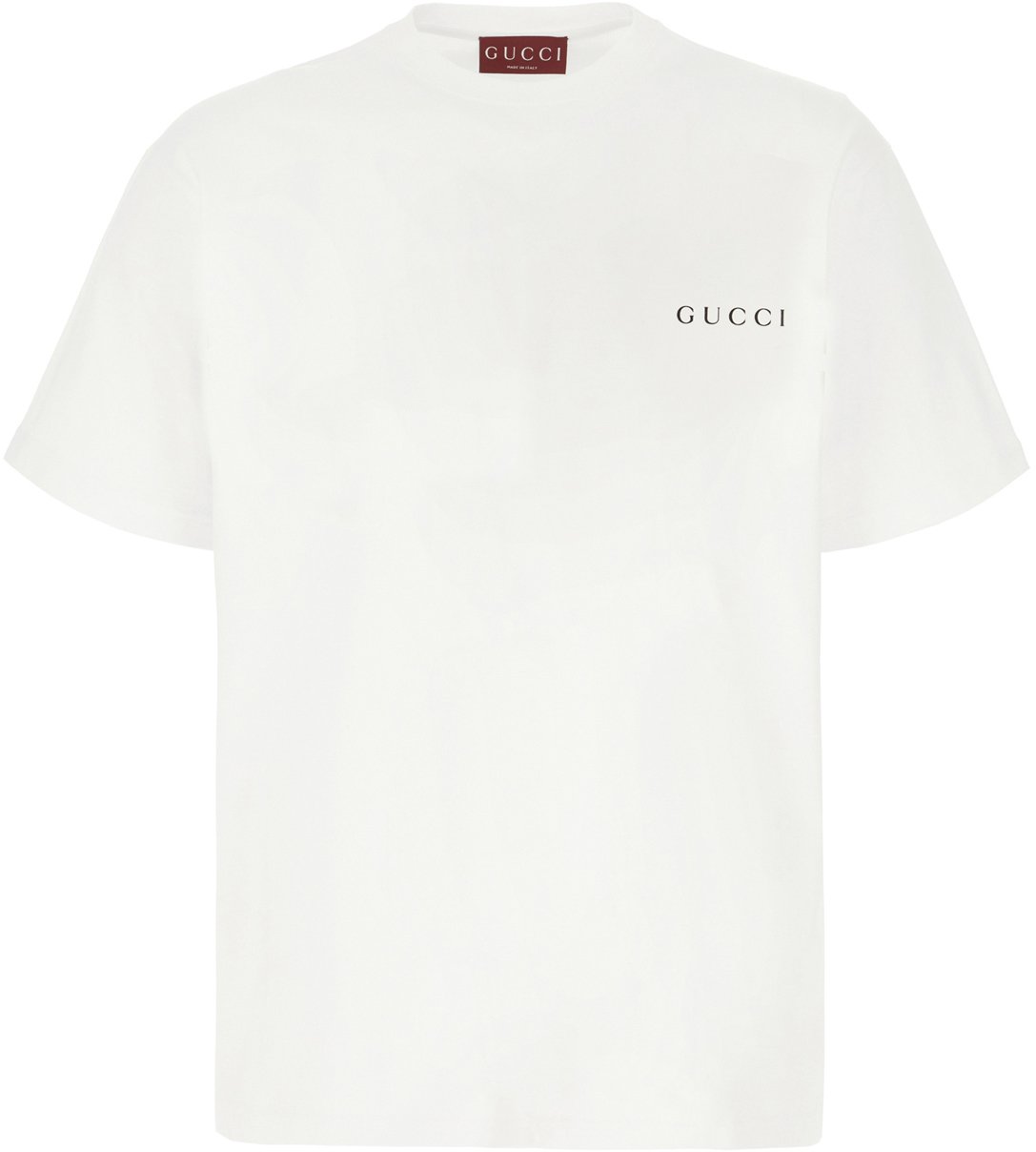 Gucci Gucci White cotton t-shirt Wit