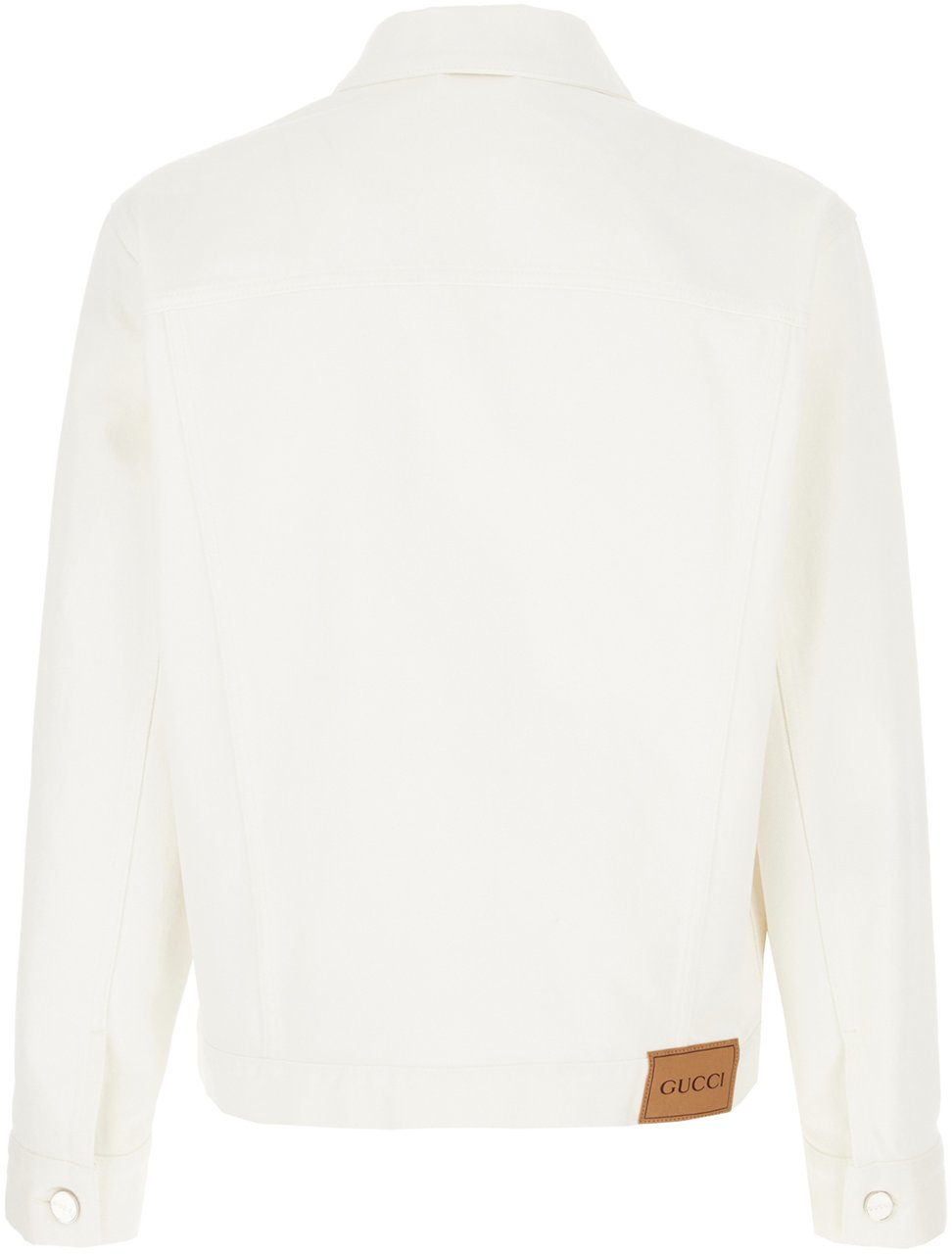 Gucci Gucci Chalk denim jacket Wit