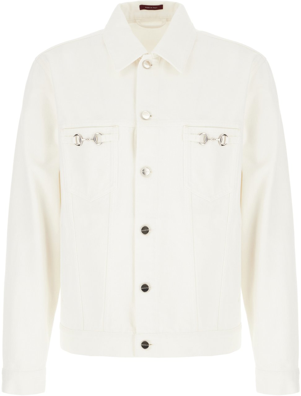 Gucci Gucci Chalk denim jacket Wit