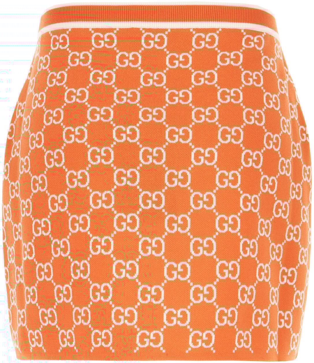 Gucci Gucci Embroidered cotton mini skirt Divers