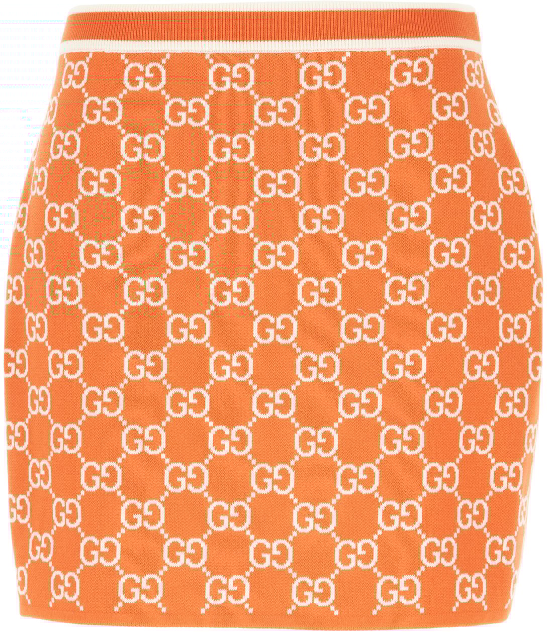 Gucci Gucci Embroidered cotton mini skirt Divers