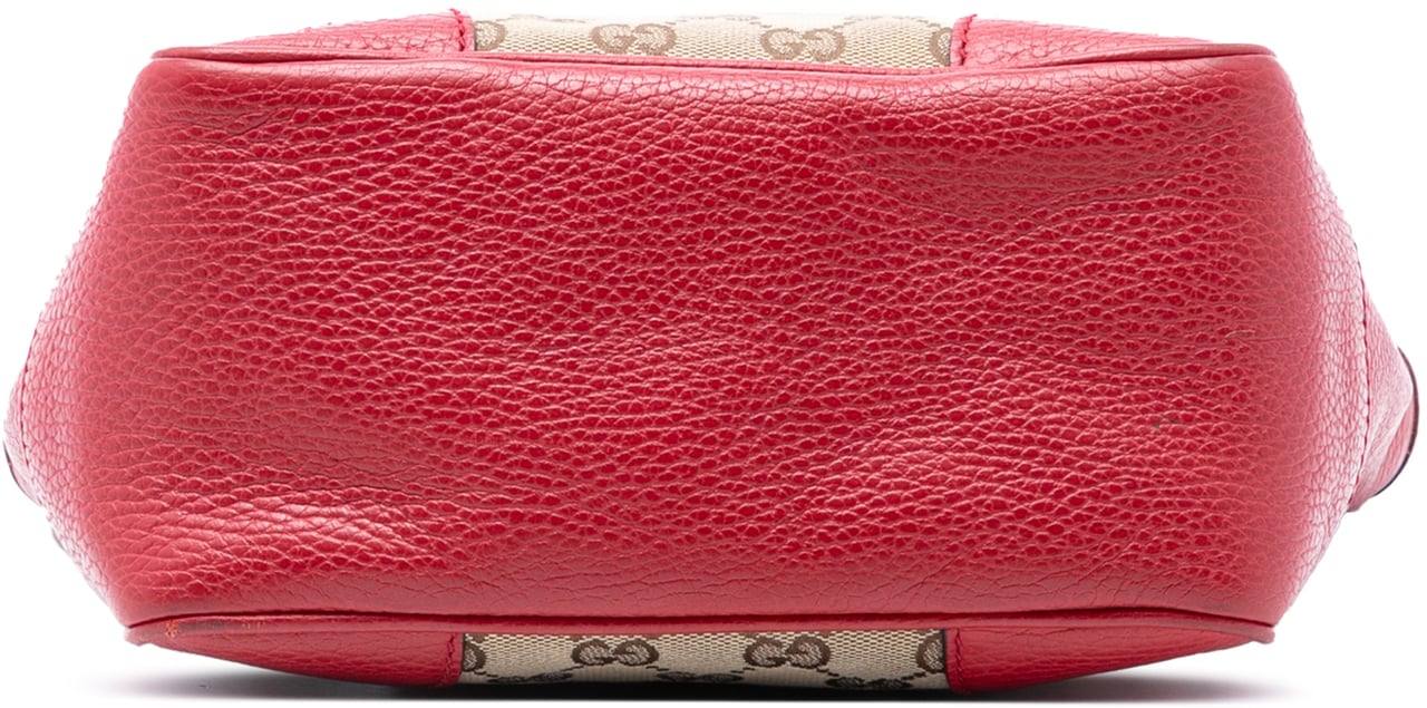 Gucci Small GG Canvas Bree Satchel Bruin