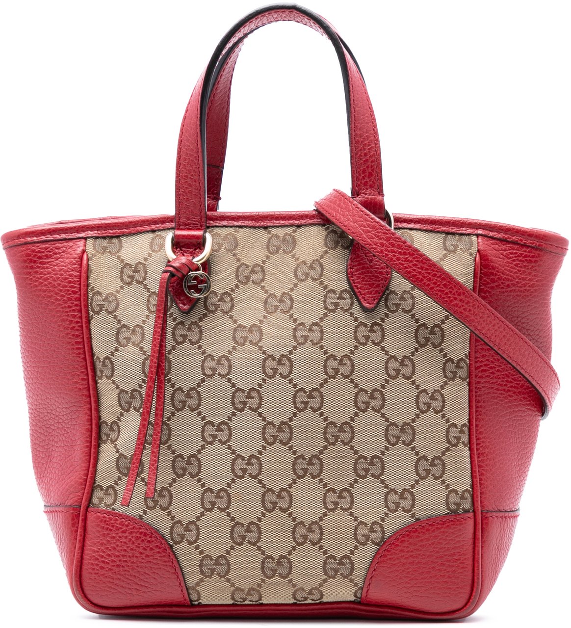Gucci Small GG Canvas Bree Satchel Bruin