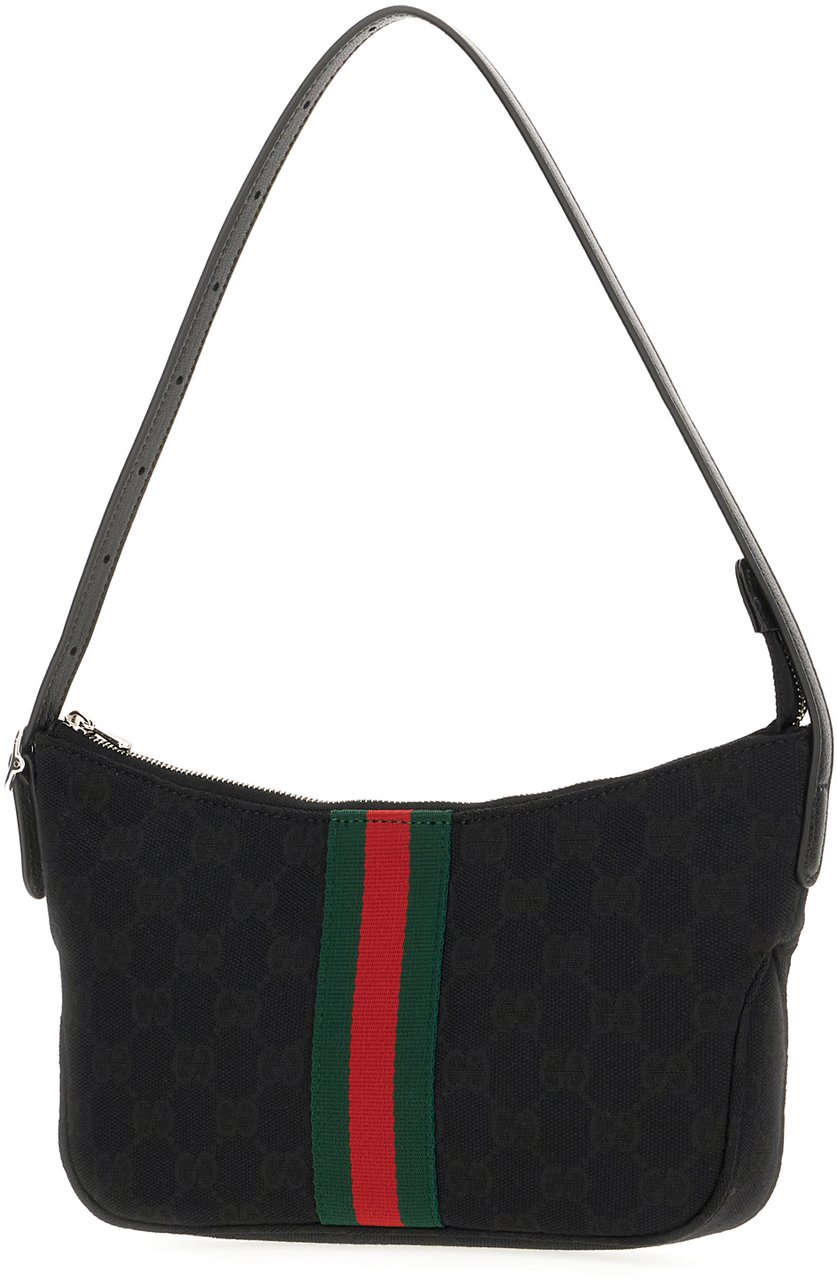 Gucci Gucci GG fabric small Lunetta shoulder bag Divers