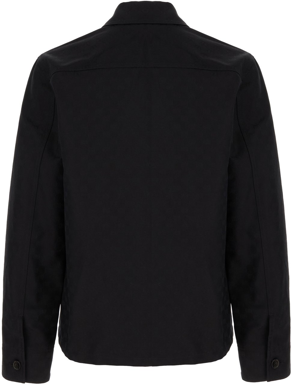 Gucci Gucci Black cotton jacket Zwart