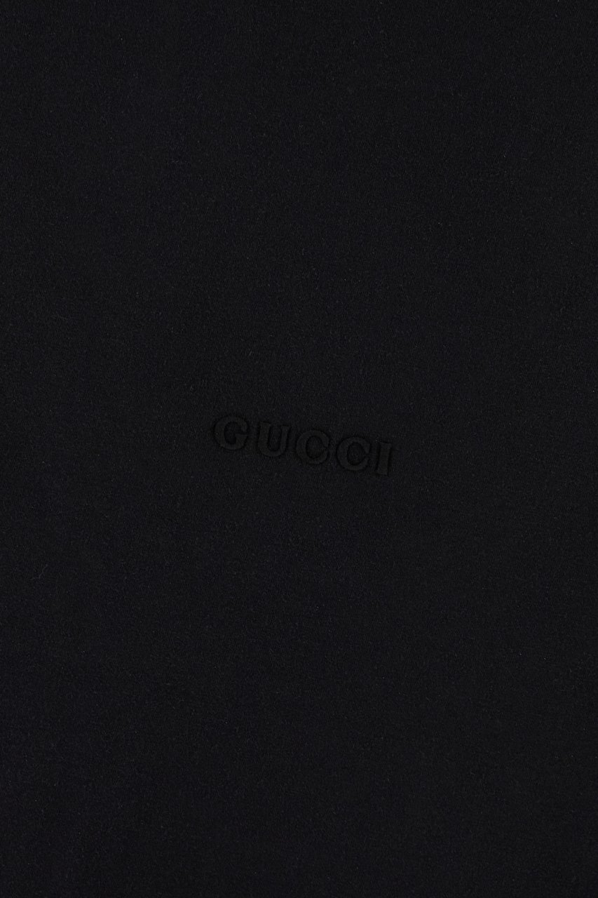 Gucci Black cotton t-shirt Zwart