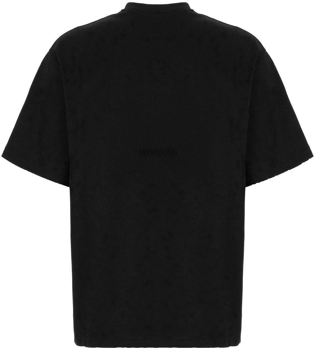 Gucci Black cotton t-shirt Zwart