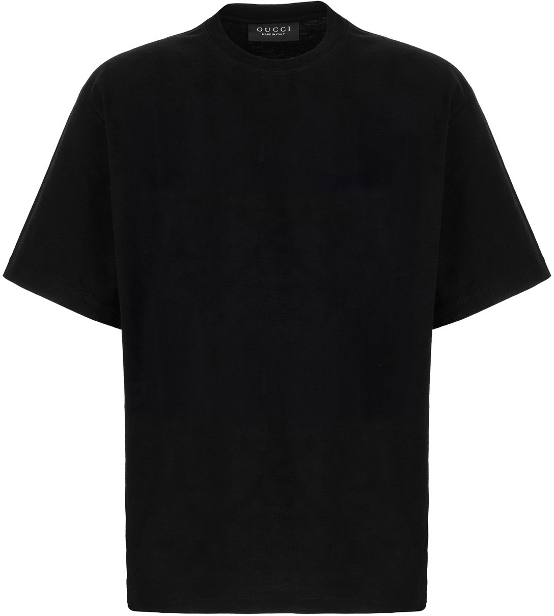 Gucci Black cotton t-shirt Zwart