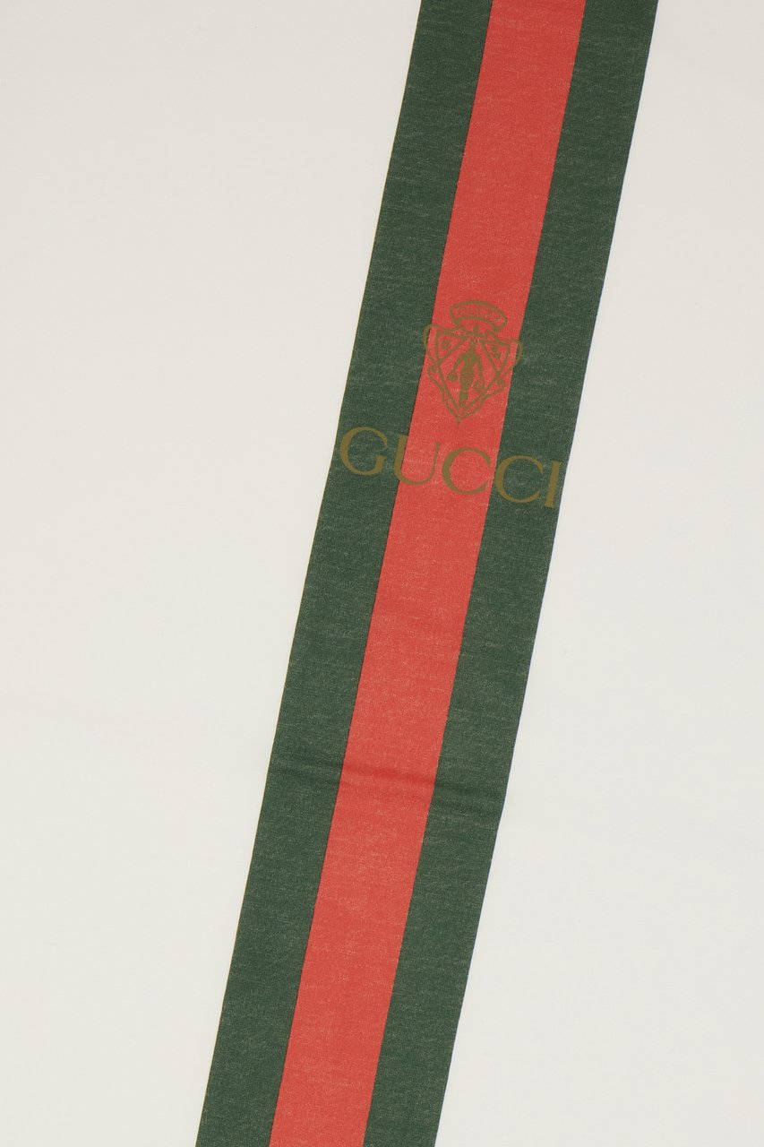 Gucci White cotton t-shirt Wit