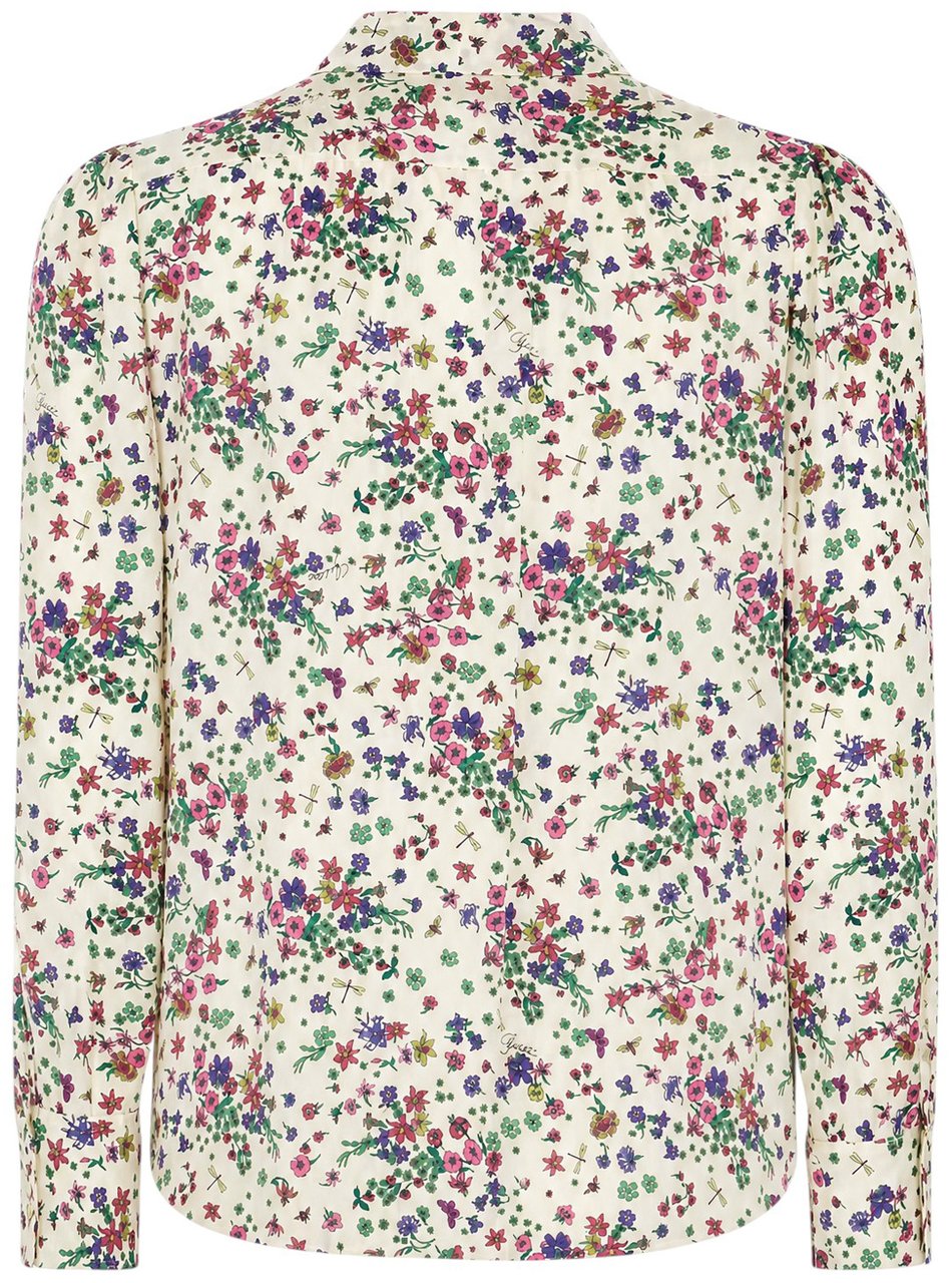 Gucci Printed silk blouse Divers