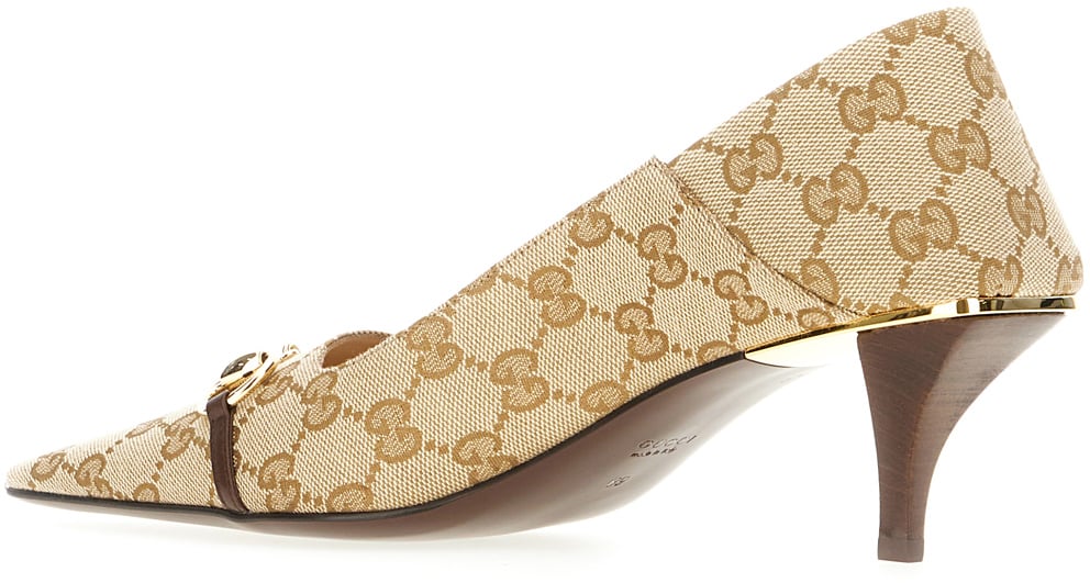 Gucci GG fabric Vittoria pumps Divers