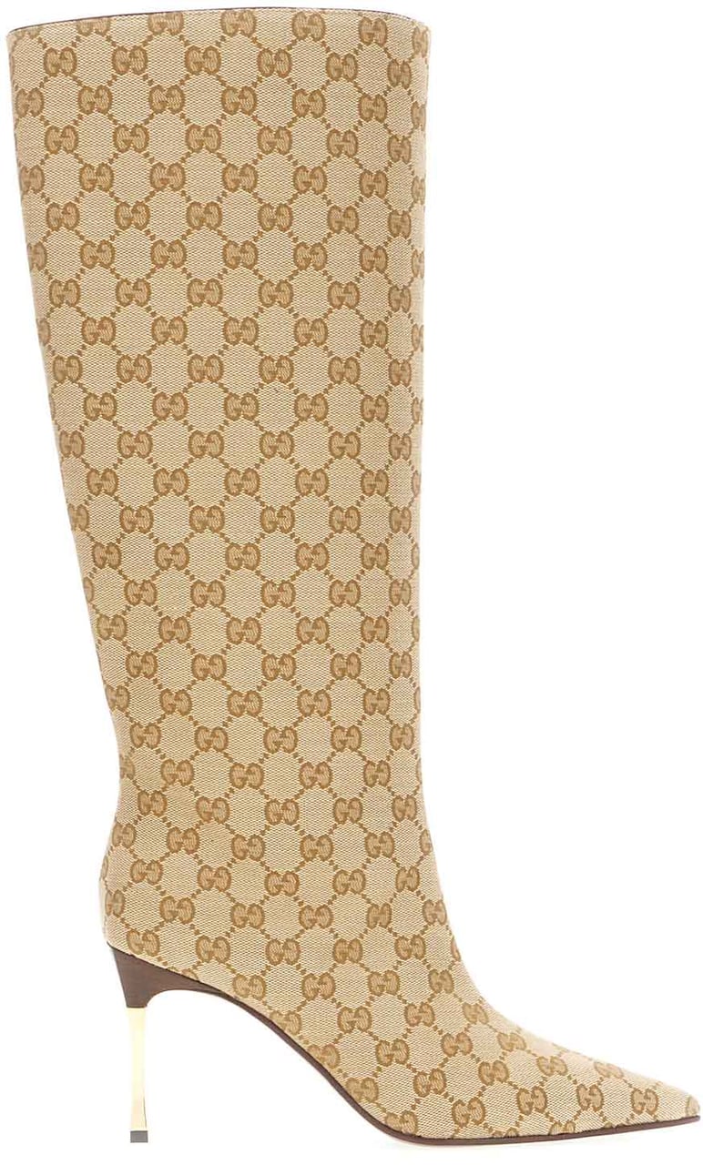 Gucci GG fabric Bombshell boots Divers