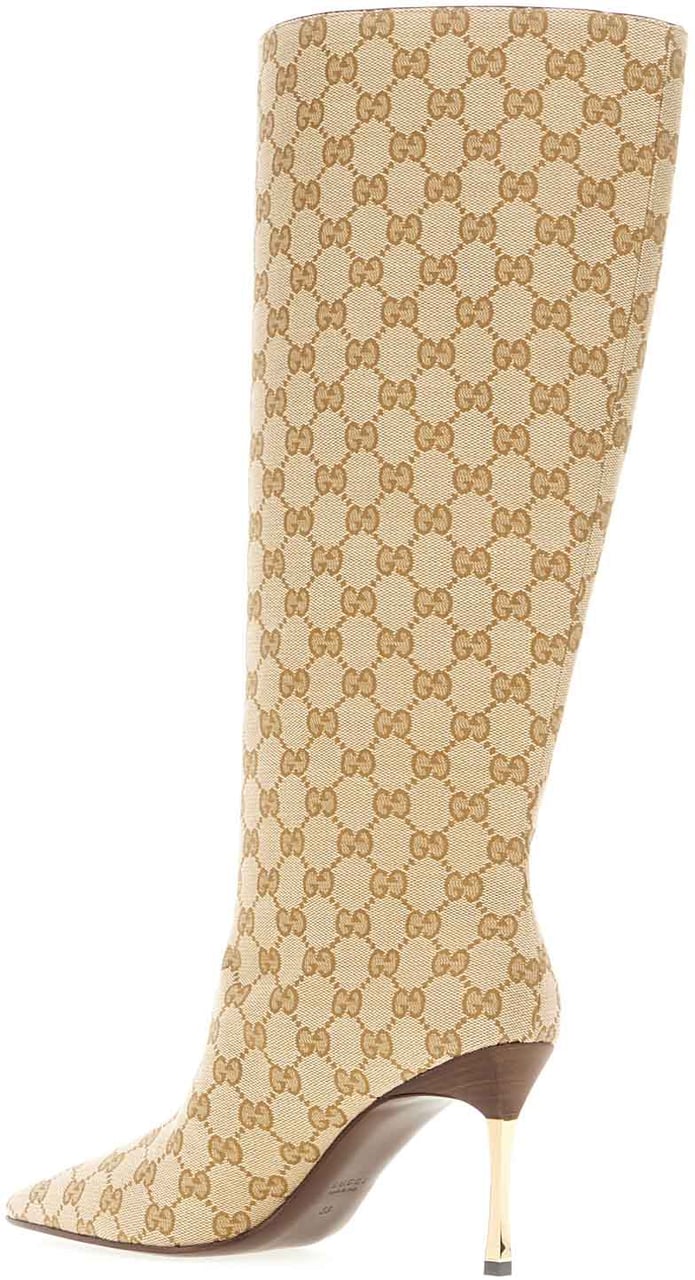 Gucci GG fabric Bombshell boots Divers