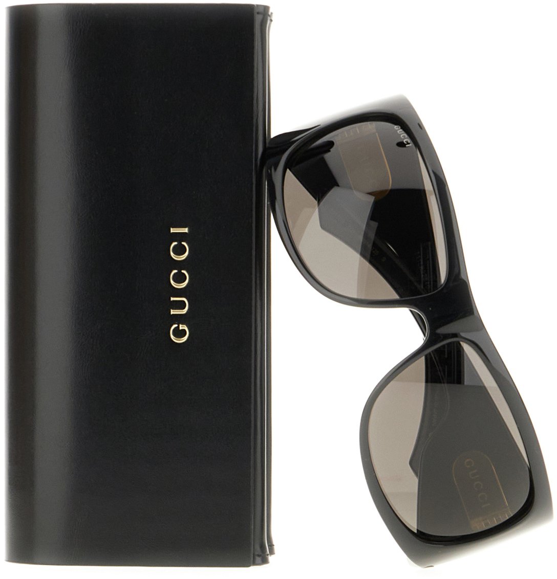 Gucci Gucci Black acetate sunglasses Zwart