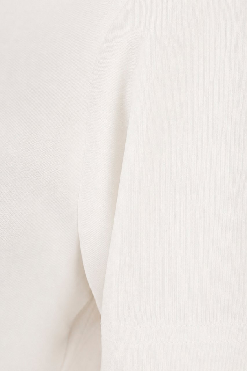 Gucci White stretch modal t-shirt Wit