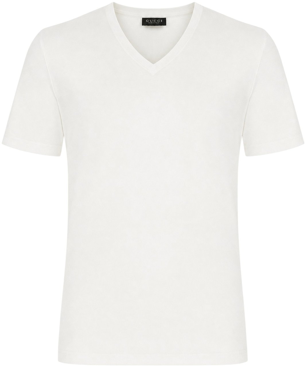 Gucci White stretch modal t-shirt Wit