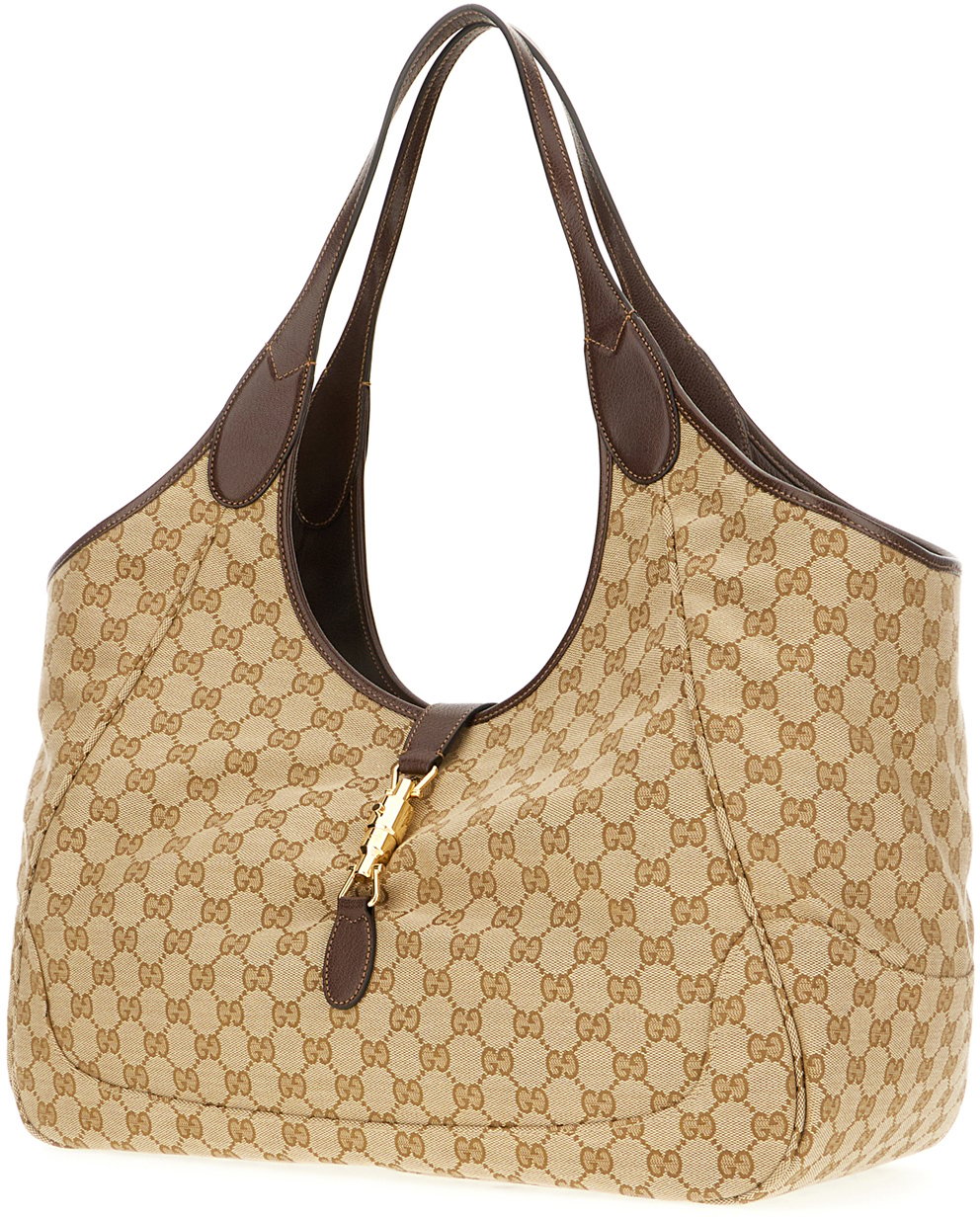Gucci GG Supreme fabric large Mercato shopping bag Divers