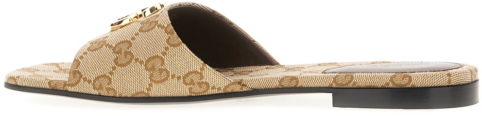 Gucci GG canvas slippers Divers