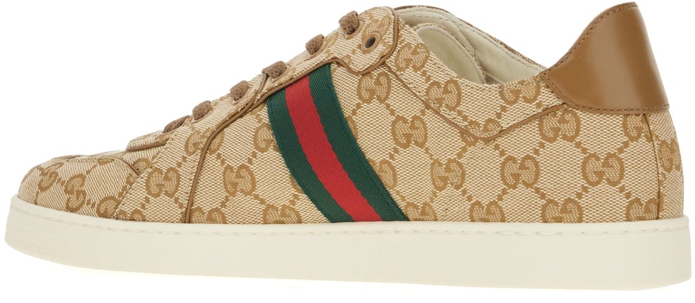 Gucci GG fabric Stretch sneakers Roze