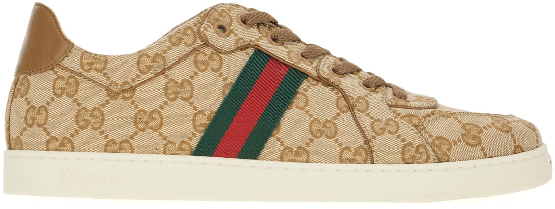 Gucci GG fabric Stretch sneakers Roze