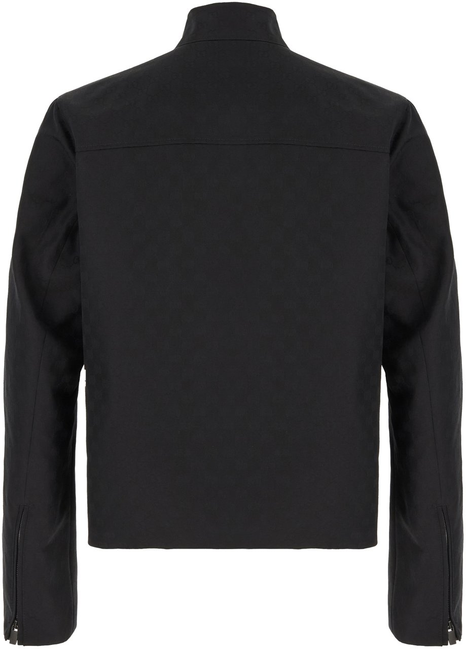 Gucci Black cotton jacket Zwart