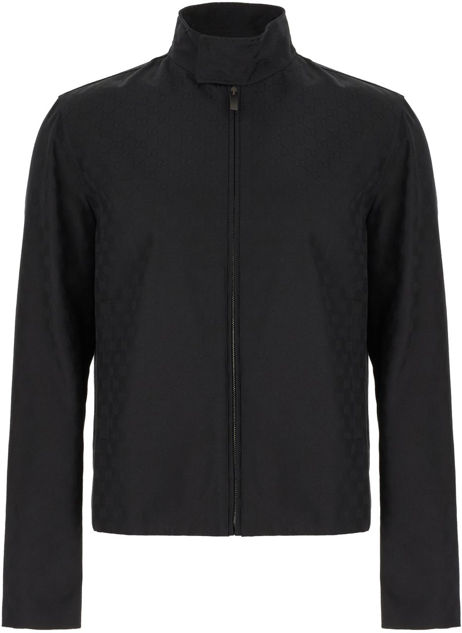Gucci Black cotton jacket Zwart