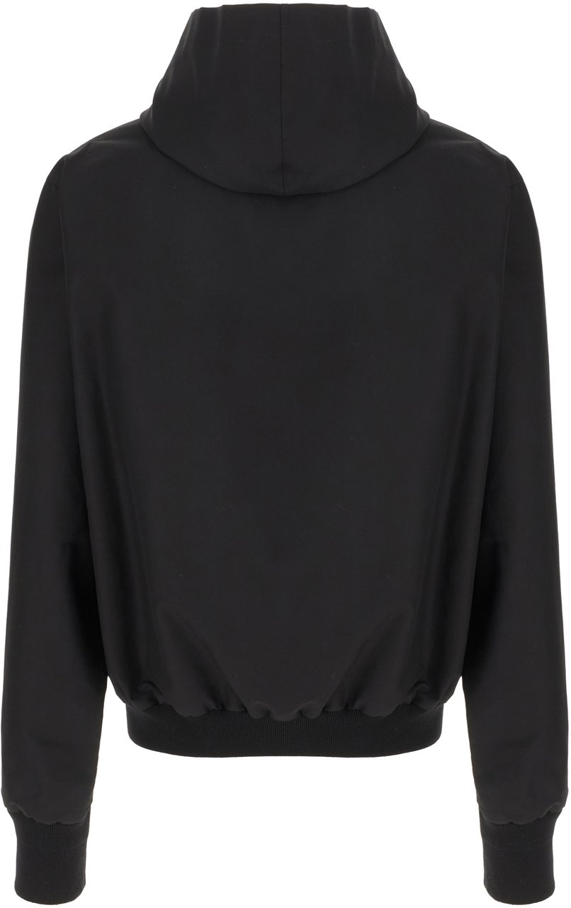Gucci Black cotton reversible jacket Zwart