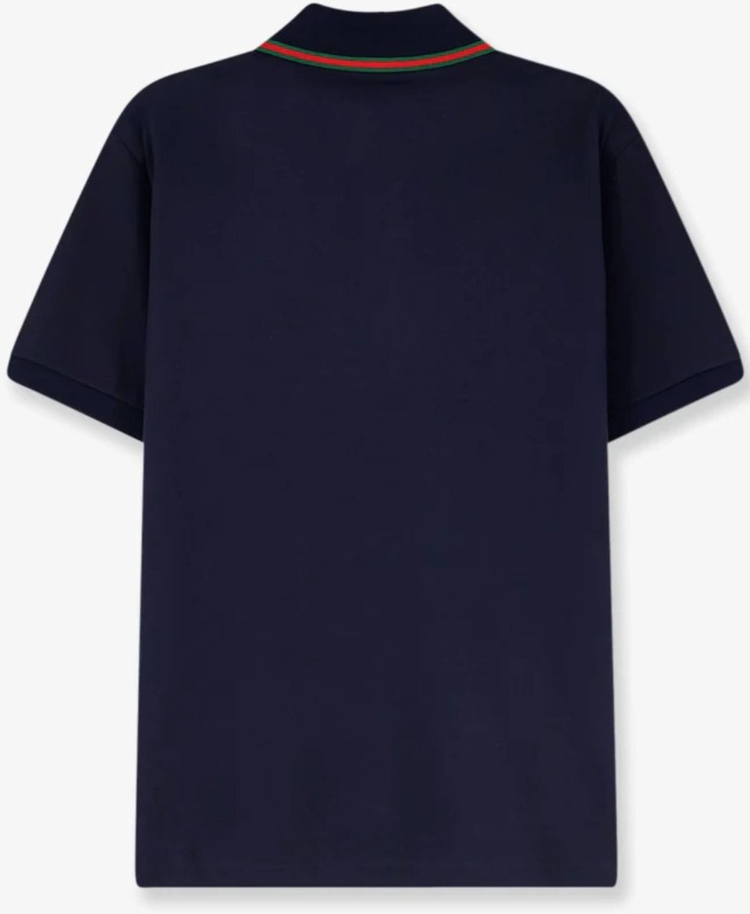Gucci Blue Polo Short-Sleeve Shirt Zwart