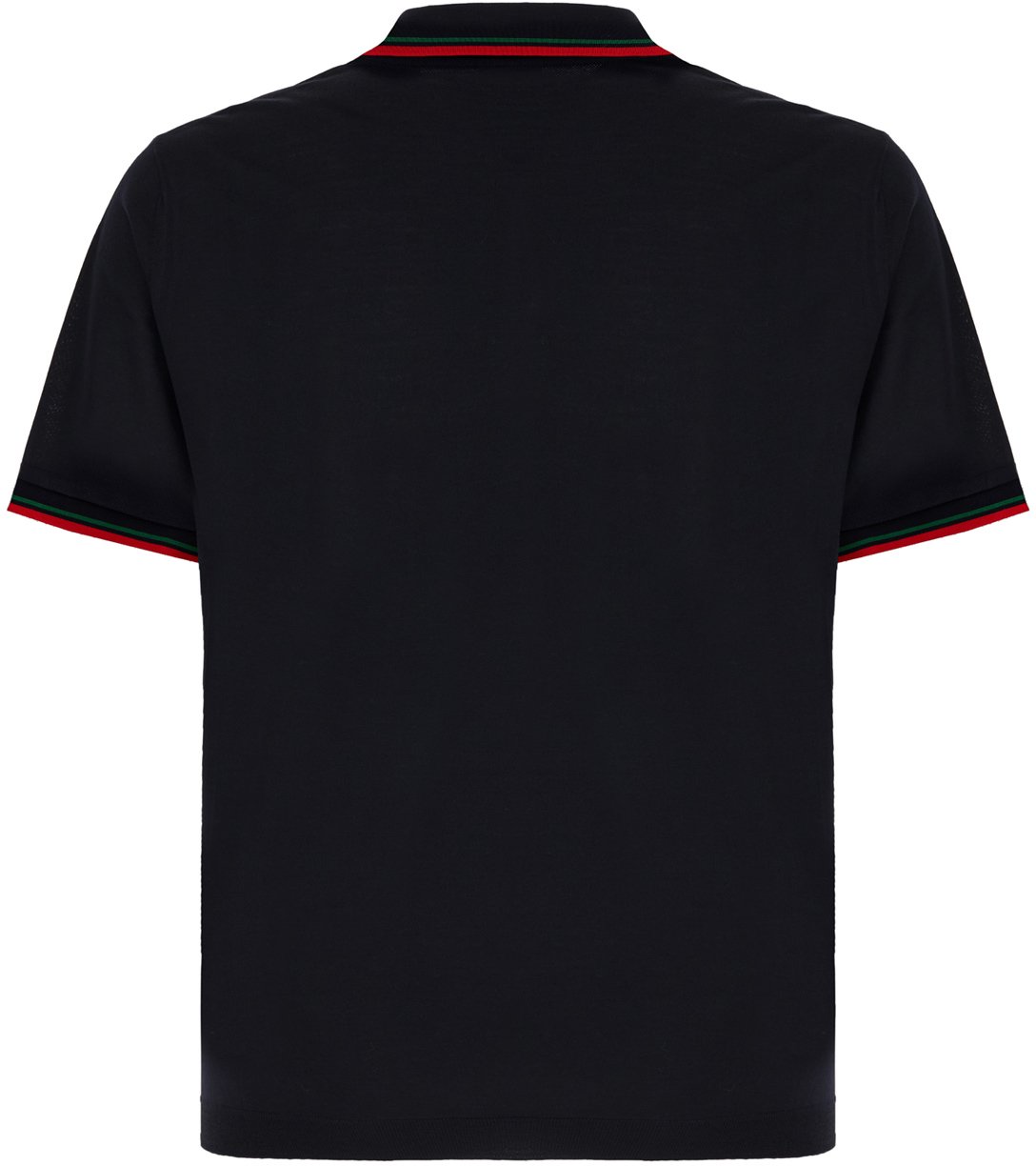 Gucci Midnight blue cotton polo shirt Blauw