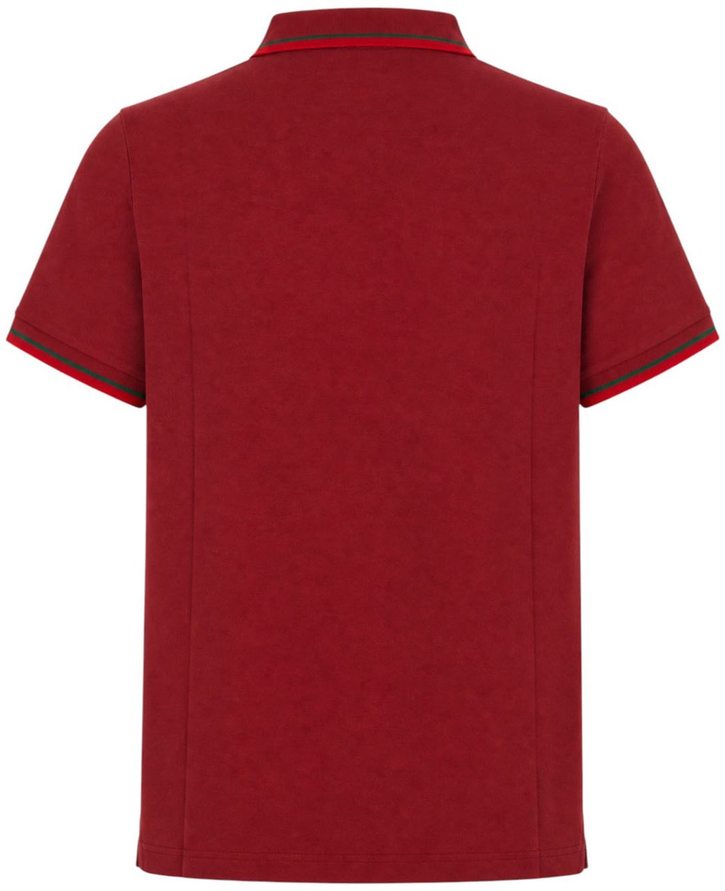 Gucci Bordeaux piquet polo shirt Rood