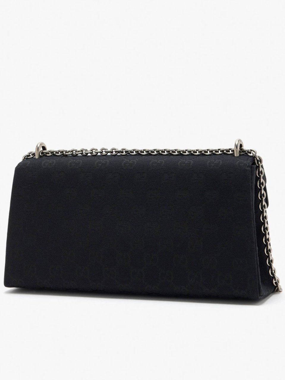 Gucci Black Dionysus Leather Shoulder Bag Zwart