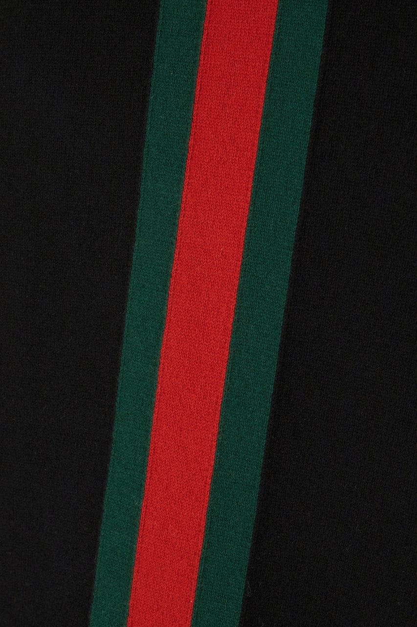 Gucci Black cashmere sweater Zwart