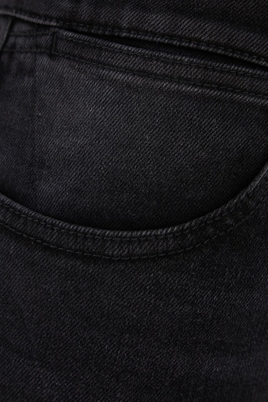 Gucci Black denim jeans Zwart