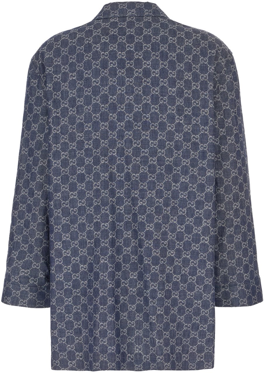 Gucci Printed cotton jacket Divers