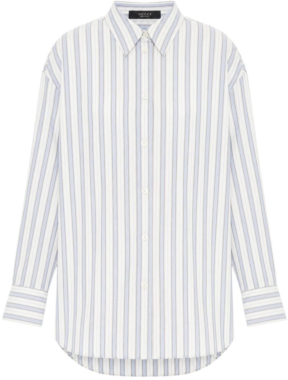 Gucci Striped silk shirt Divers