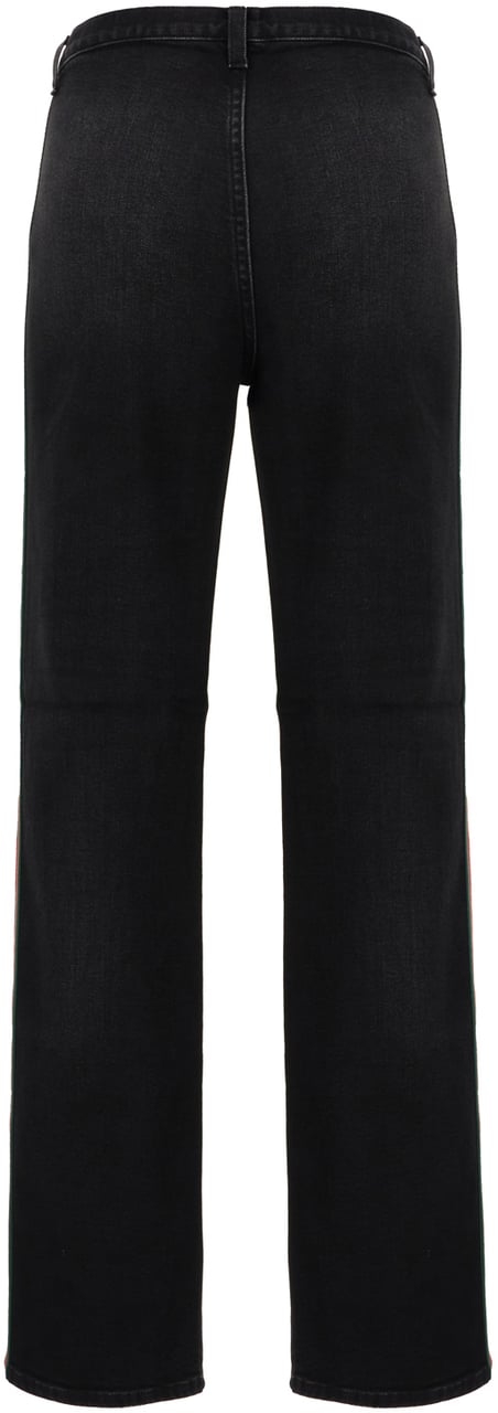 Gucci Black denim jeans Zwart