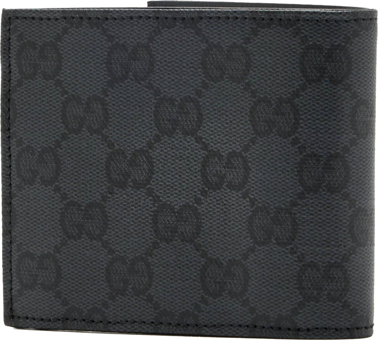 Gucci Textured Bifold Wallet Zwart