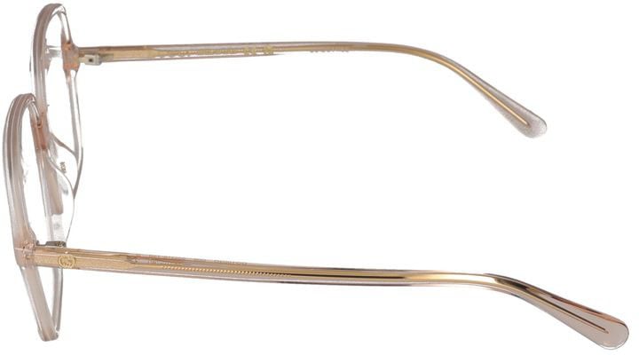 Gucci Eyeglasses Gucci GG1003O 006 nude nude transparent 53/16/140 Roze