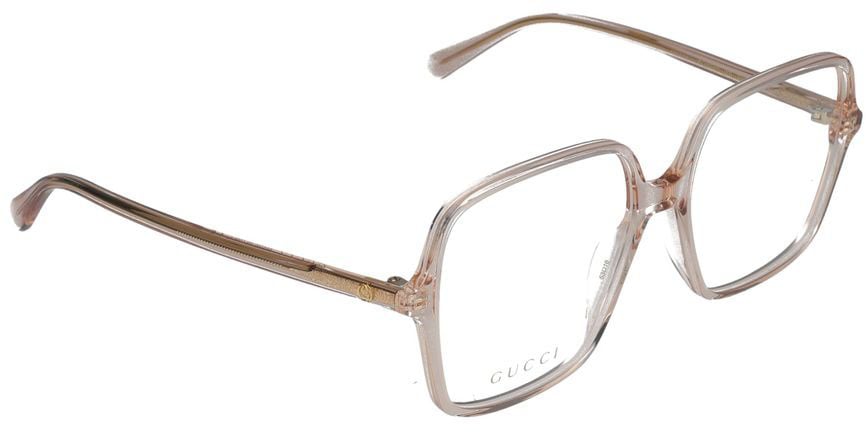 Gucci Eyeglasses Gucci GG1003O 006 nude nude transparent 53/16/140 Roze
