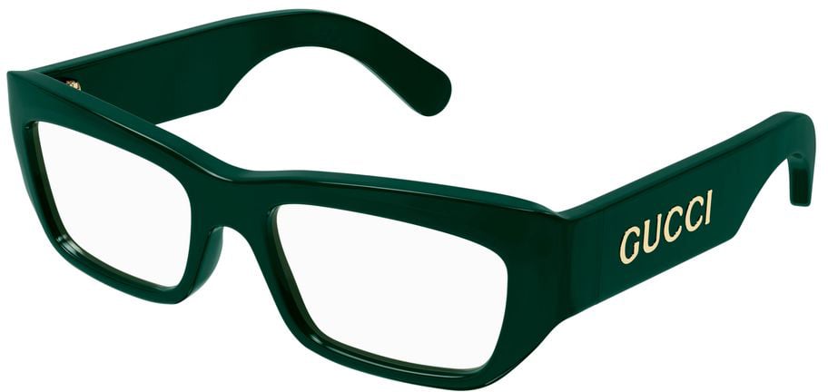 Gucci Eyeglasses Gucci GG1297O 002 blue blue transparent 53/18/135 Zwart