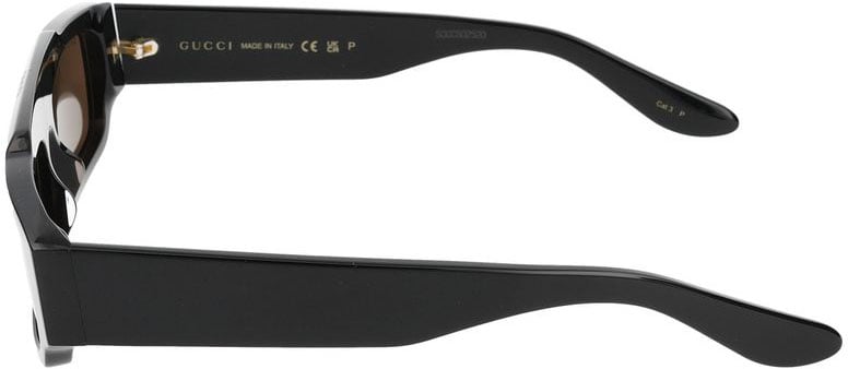 Gucci Sunglasses Gucci GG1592S 005 black black brown 55/17/145 Neutraal
