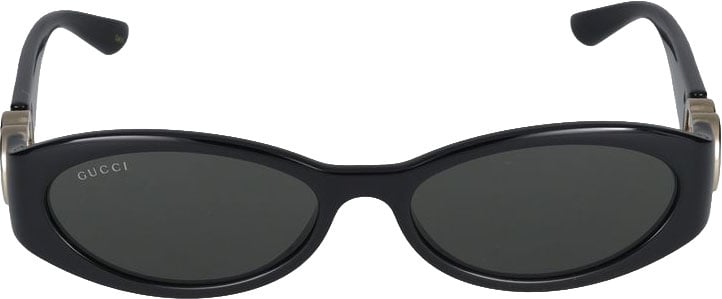 Gucci Sunglasses Gucci GG1660S 001 black black grey 54/16/135 Grijs