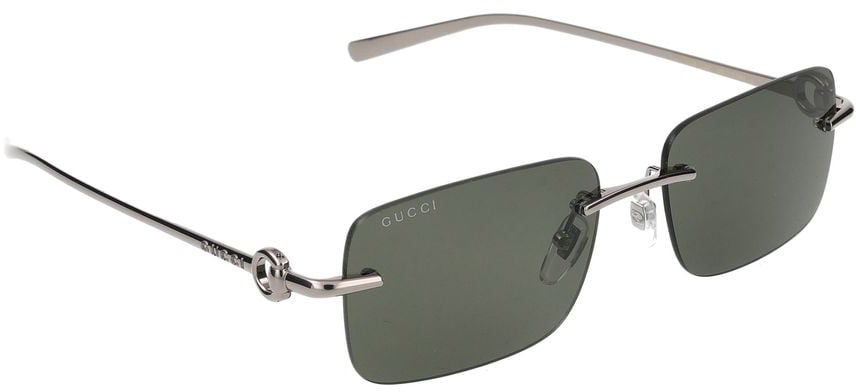Gucci Sunglasses Gucci GG1703S 001 ruthenium ruthenium g 55/17/140 Grijs
