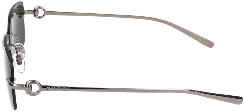 Gucci Sunglasses Gucci GG1703S 001 ruthenium ruthenium g 55/17/140 Grijs