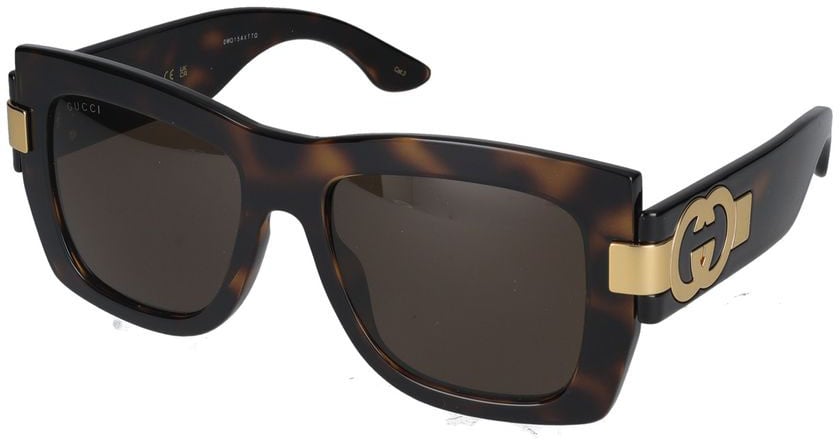 Gucci Sunglasses Gucci GG1688S 002 havana havana brown 54/18/140 Grijs