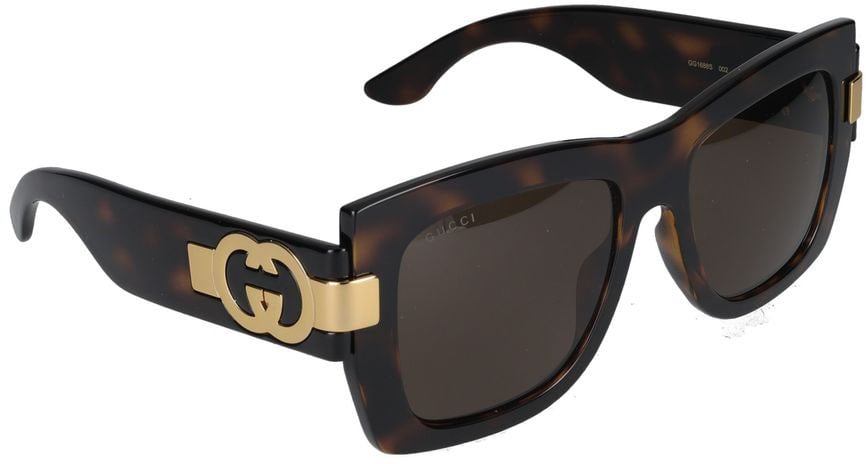 Gucci Sunglasses Gucci GG1688S 002 havana havana brown 54/18/140 Grijs